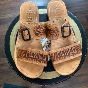 Handcrafted Tan Leather Sandals